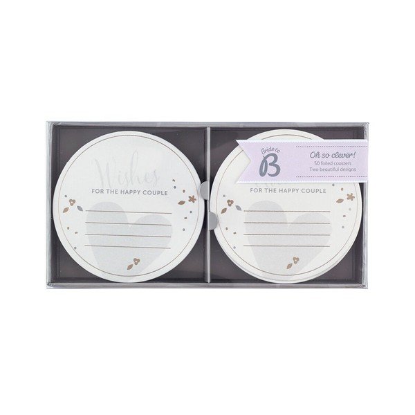 Podstavki za poročne goste s prostorom za sporočilo Busy B-image-3