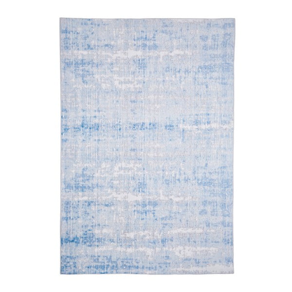 Sivo-modra preproga Floorita Abstract, 80 x 150 cm