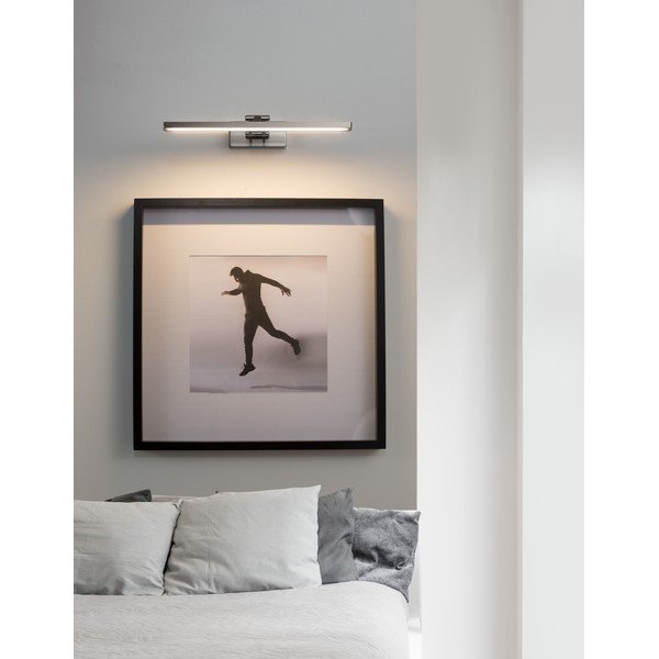 Aluminijasta LED stenska svetilka z upogljivo konstrukcijo v srebrni barvi Marnell – Nova Luce-image-1