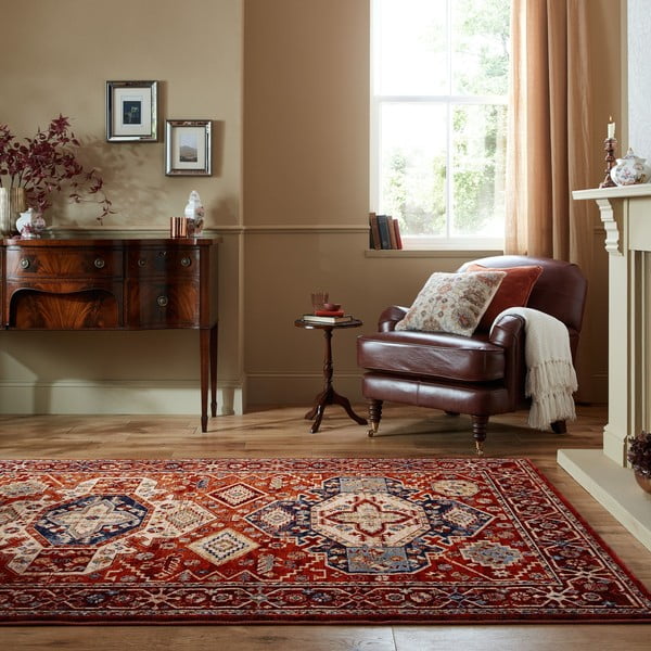Rdeča preproga 120x170 cm Gillingham – Flair Rugs-image-1