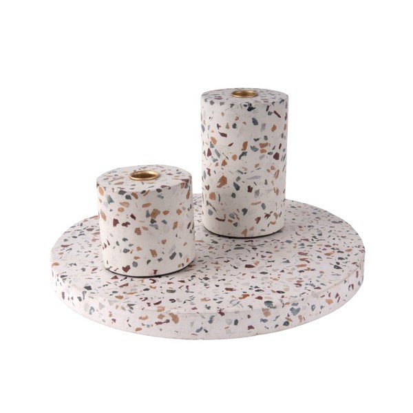 Ročno izdelan pladenj PT LIVING Terrazzo Trois, ⌀ 30 cm-image-1
