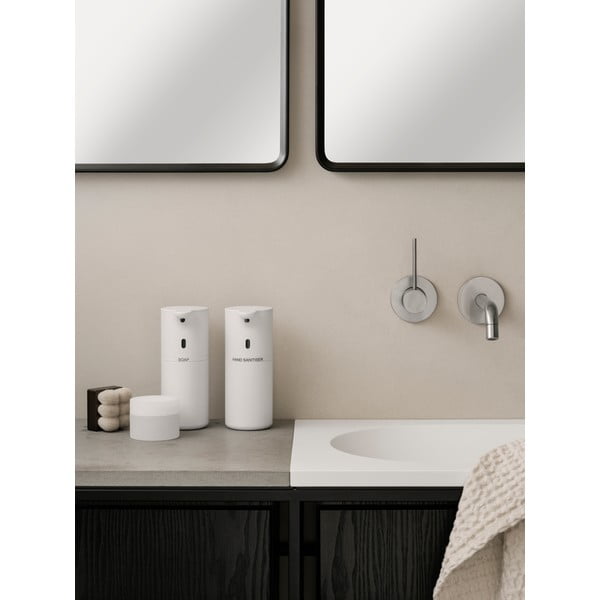 Beli avtomatski plastični dozirnik za milo 260 ml Fineo - Blomus-image-2