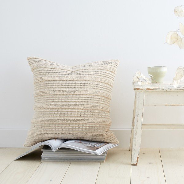 Okrasna blazina 45x45 cm Tufted Stripes – Pineapple Elephant-image-1