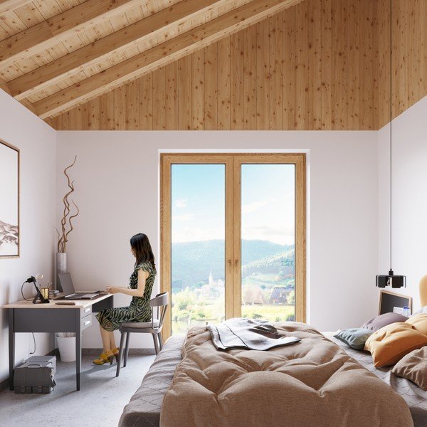 Črna viseča svetilka s kovinskim senčnikom ø 24 cm Rossario – Sollux-image-4