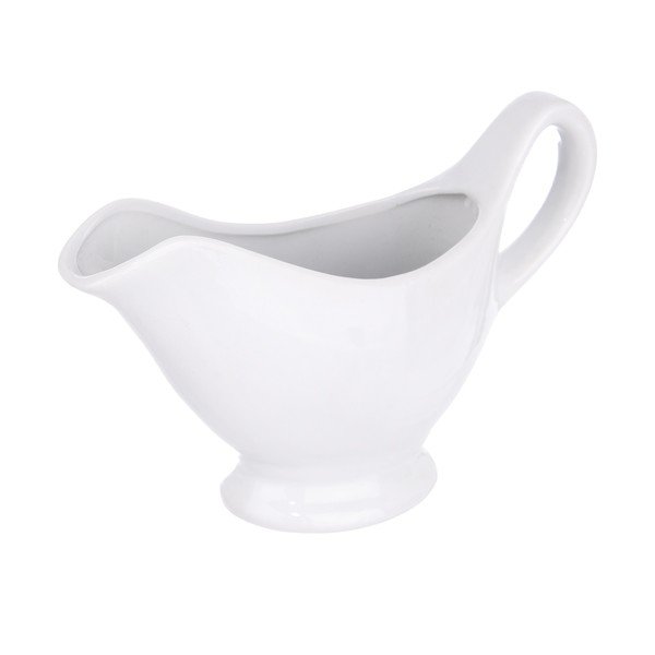 Beli porcelanast vrč za omako Orion Pilar, 220 ml-image-1