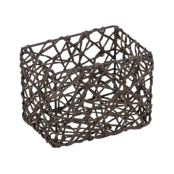 Rjava košara za kopalnico Wenko Curly -image-1