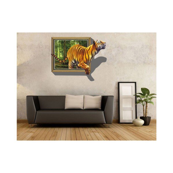 Ambiance Tiger 3D nalepka-image-3