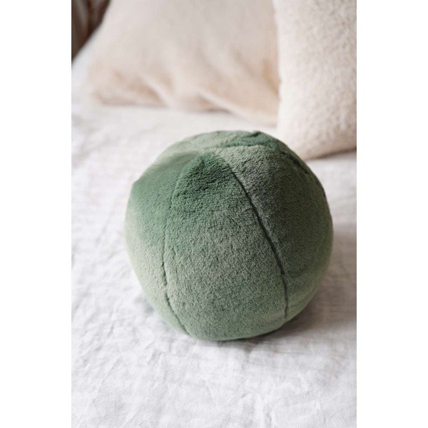 Okrasna blazina iz mikropliša ø 25 cm Top – Mioli Decor-image-2