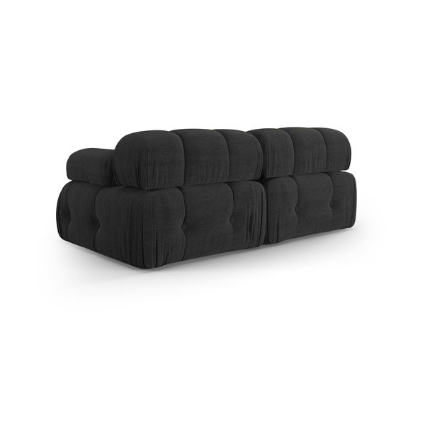Črna sedežna garnitura 192 cm Ferento – Cosmopolitan Design-image-3