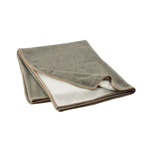 Zelena odeja iz mešanice volne 145x200 cm Ahwi – Blomus
