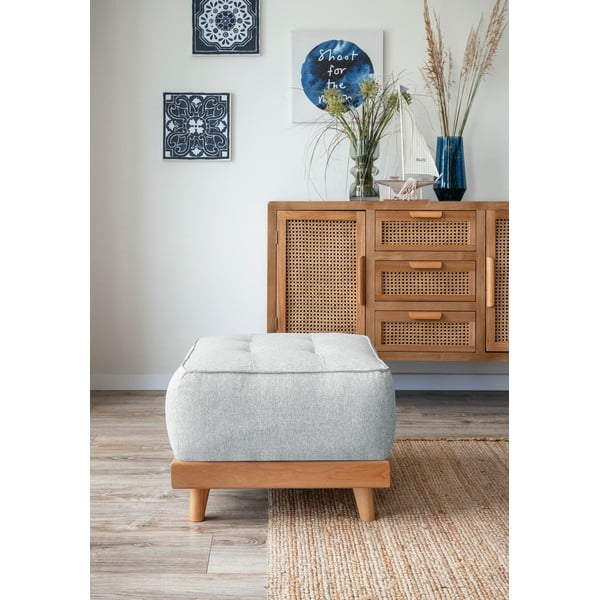 Svetlo siv tabure Miuform Dazzling Daisy-image-1