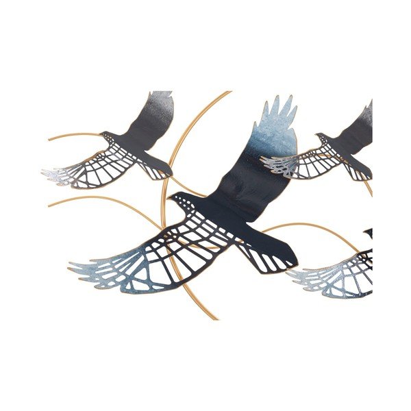 Kovinska stenska dekoracija 91x50 cm Birds – Mauro Ferretti-image-2