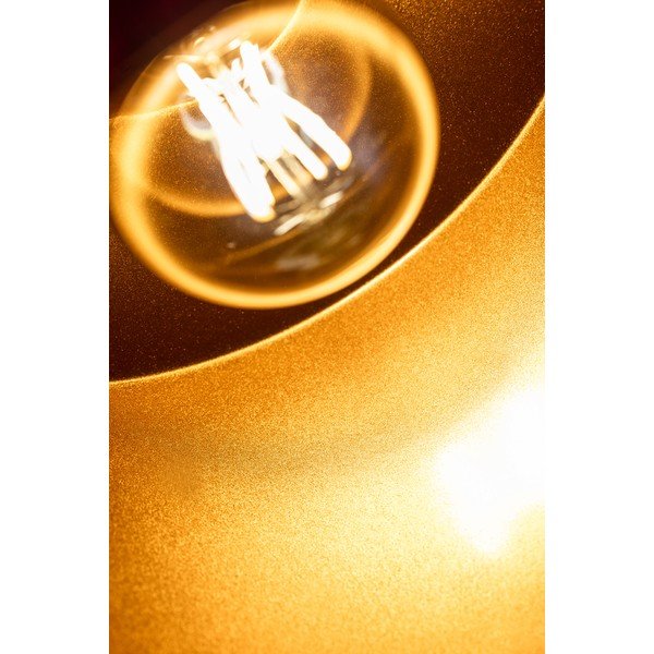 Črna viseča svetilka s kovinskim senčilom ø 32 cm Goa – GTV-image-2