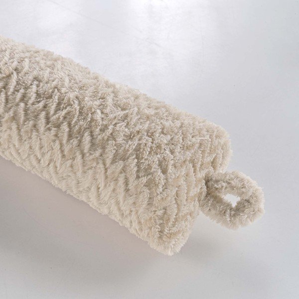 Bež zaščita za vrata proti prepihu 10x80 cm Flanela – douceur d'intérieur-image-2