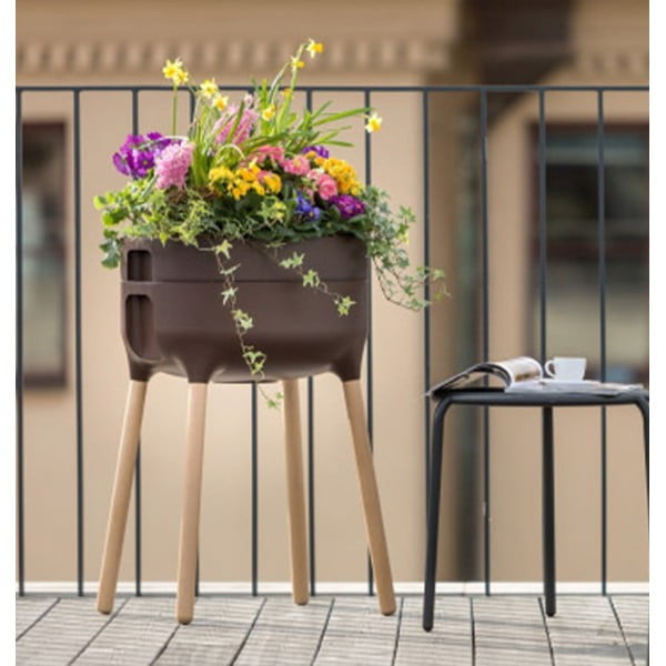 Plastičen samozalivalni cvetlični lonec Urbalive – Plastia-image-1