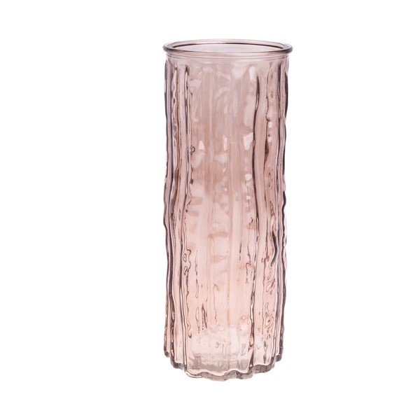 Rjava steklena vaza (višina 25 cm) – Dakls