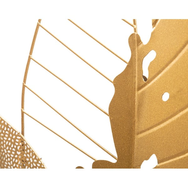 Kovinska stenska dekoracija 53x84,5 cm Autumn Leaf - Mauro Ferretti-image-4
