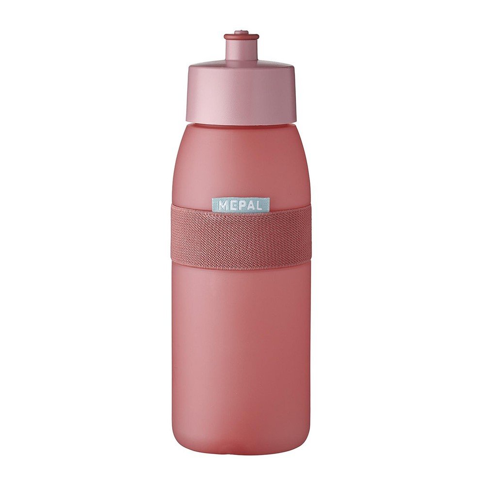 Rdeča plastična steklenica za vodo 500 ml Ellipse