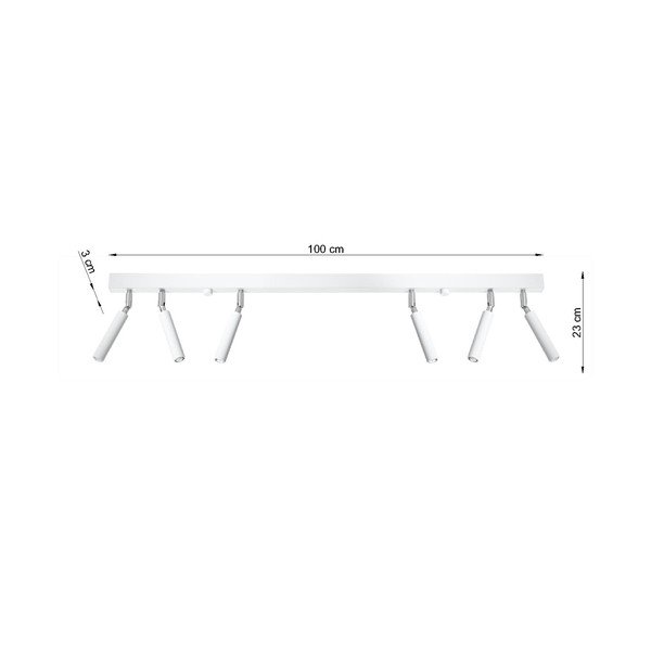 Bela stropna svetilka Sollux Tiden Sei-image-2