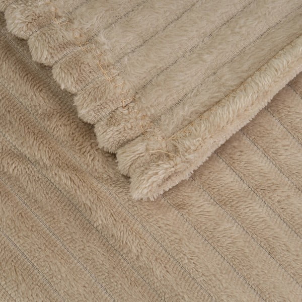 Rjava odeja iz mikropliša 130x160 cm Fur Velvet – Casa Selección-image-1