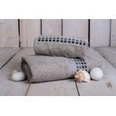 Siva bombažna brisača 100x50 cm Darwin - My House