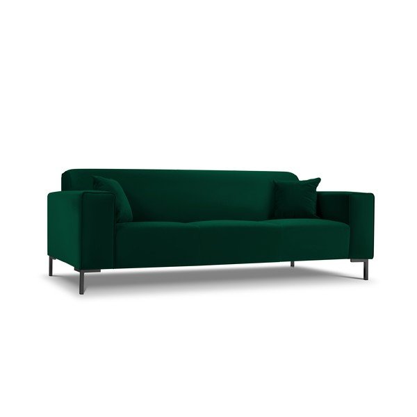 Zelena žametna zofa Cosmopolitan Design Siena-image-3