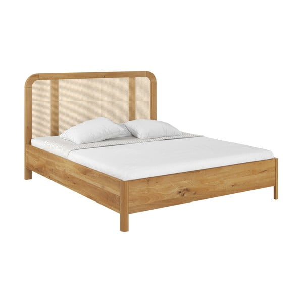 Hrastova zakonska postelja 160x200 cm  Harmark - Skandica