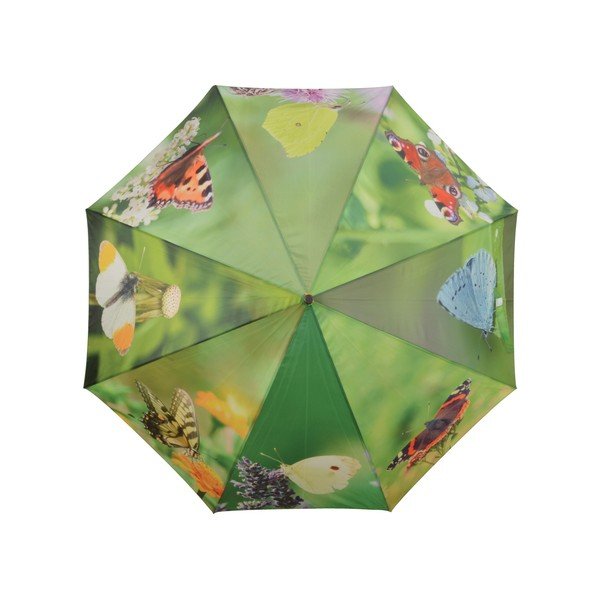 Dežnik s potiskom metuljev Esschert Design, ⌀ 120 cm-image-2