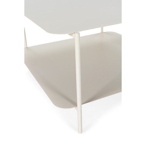 Kremno bela kovinska klubska mizica 70x73 cm Beatrix – MOME-image-3