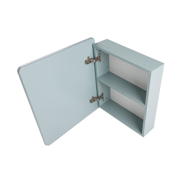 Mint zelena stenska/z ogledalom kopalniška omarica 50x58 cm Color Bath – Tom Tailor-image-4