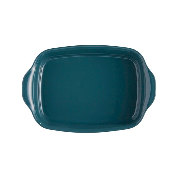 Makova modra pravokotna posoda za peko Emile Henry, 29 x 19 cm-image-2