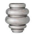 Steklena ročno izdelana vaza v srebrni barvi (višina 24 cm) Zorya – Bloomingville