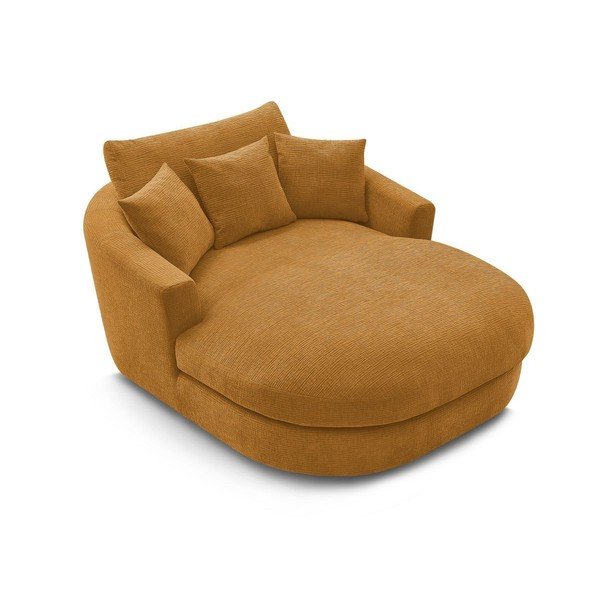 Rumen fotelj iz šenilje Belem – Bobochic Paris-image-4