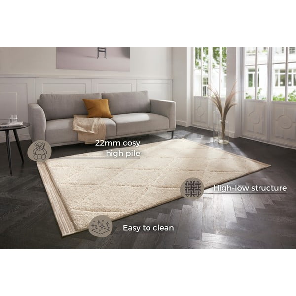 Bež preproga Mint Rugs Norwalk Colin, 80 x 150 cm-image-3