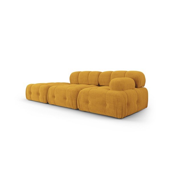 Gorčično rumen ležalnik Ferento – Cosmopolitan Design-image-2