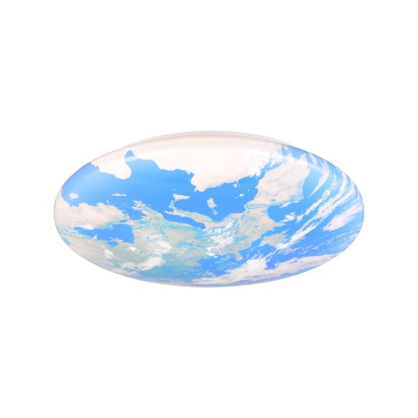 Modra LED otroška stropna luč ø 37 cm Terra – Reality-image-3