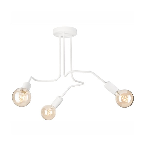 Bela stropna svetilka 55x55 cm Domino – LAMKUR-image-2