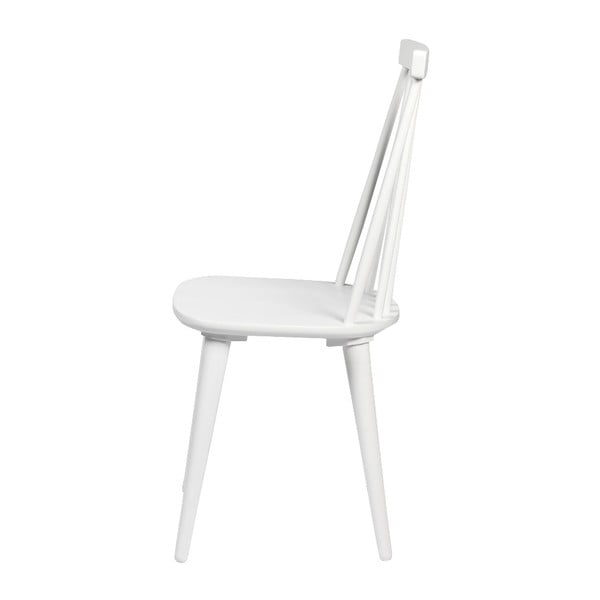 Bel jedilni stol iz lesa kavčukovca Rowico Lotta-image-3