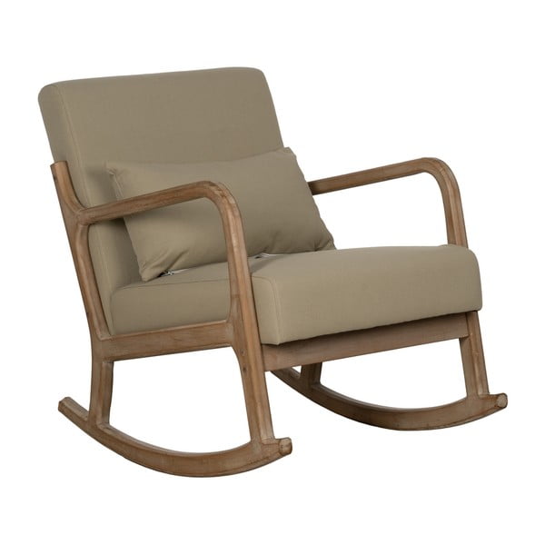 Bež gugalni fotelj Weave – Ixia