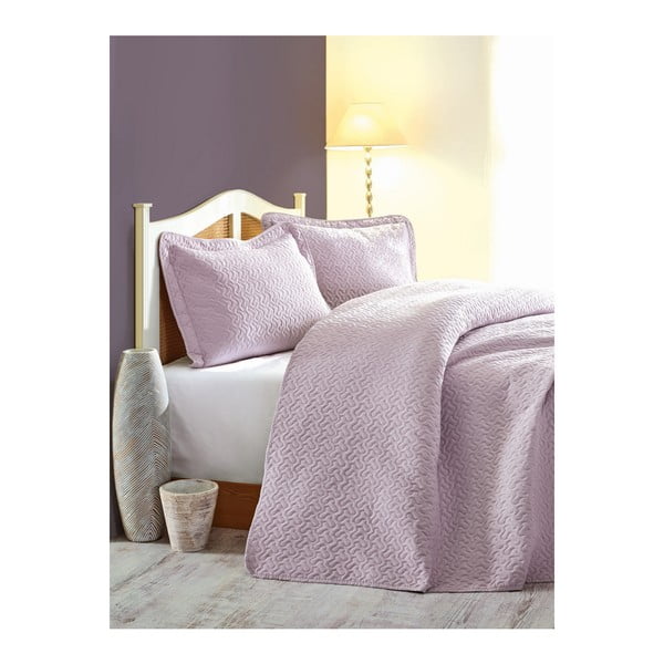 Roza komplet prevleke za odejo in vzglavnika za enojno posteljo Essential, 180 x 240 cm