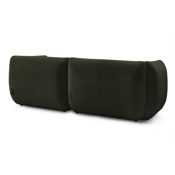 Zeleni žametni kavč 260 cm Lecomte - Bobochic Paris-image-4