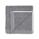 Siva brisača iz organskega bombaža Södahl Melange, 50 x 100 cm