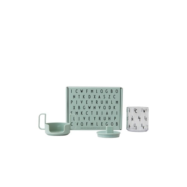 Zelen otroški lonček Design Letters Grow With Your Cup-image-2