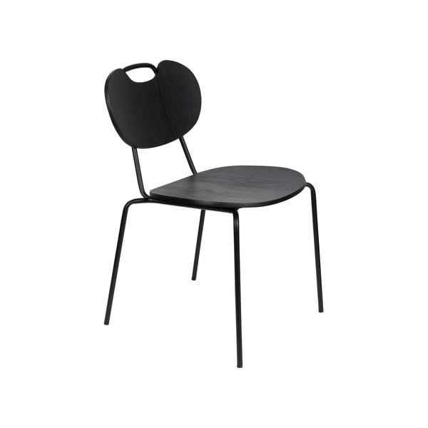 Črni jedilni stoli v kompletu 2 kos Aspen - White Label