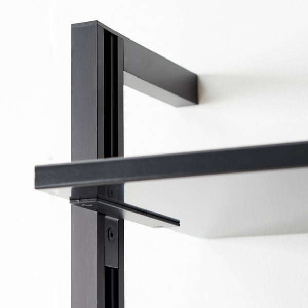 Črn regal v hrastovem dekorju 98x210 cm Edge by Hammel – Hammel Furniture-image-4