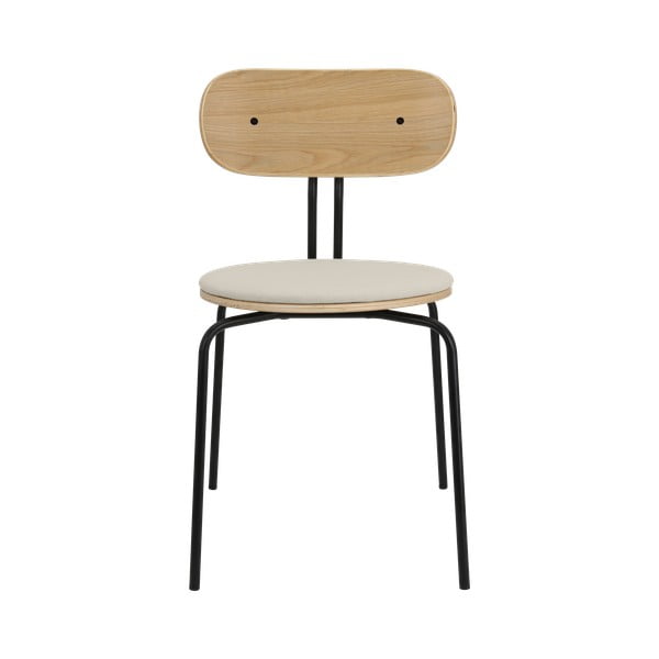 Črn/kremno bel jedilni stol Curious – UMAGE-image-2