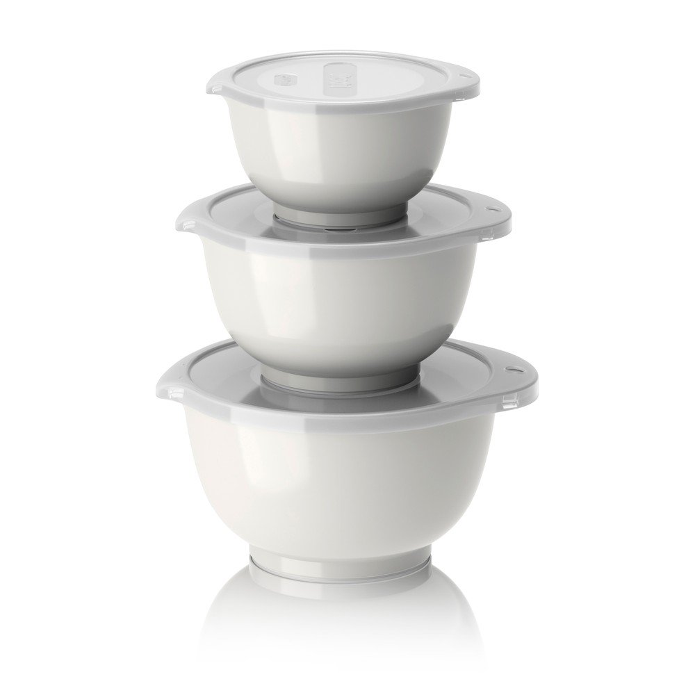Bele skledice v kompletu 3 ks 750 ml Margrethe Mini