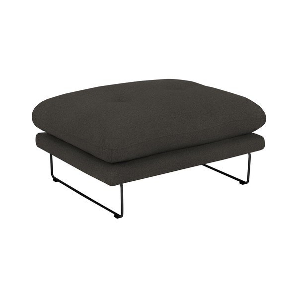 Windsor & Co Zofe Comet siva in rjava otomanka-image-2