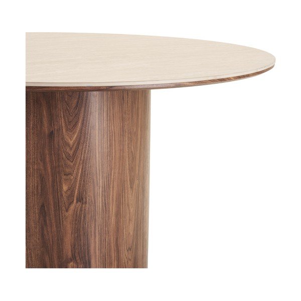 Okrogla jedilna miza s keramično ploščo ø 140 cm Delphi – House Nordic-image-3