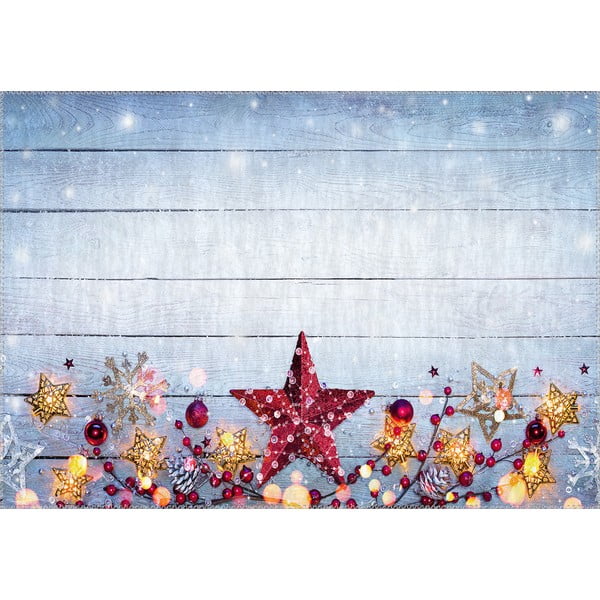 Preproga Vitaus Božično obdobje zvezda, 50 x 80 cm